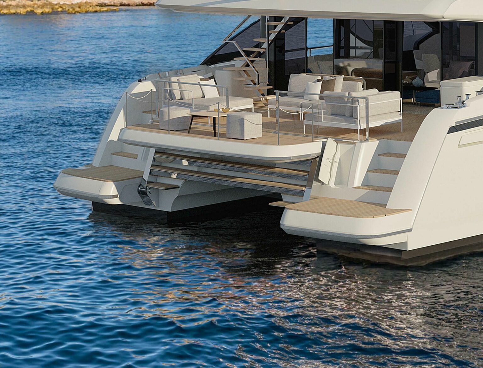 L M Il Nuovo Catamarano Da Metri Di Prestige Yachts