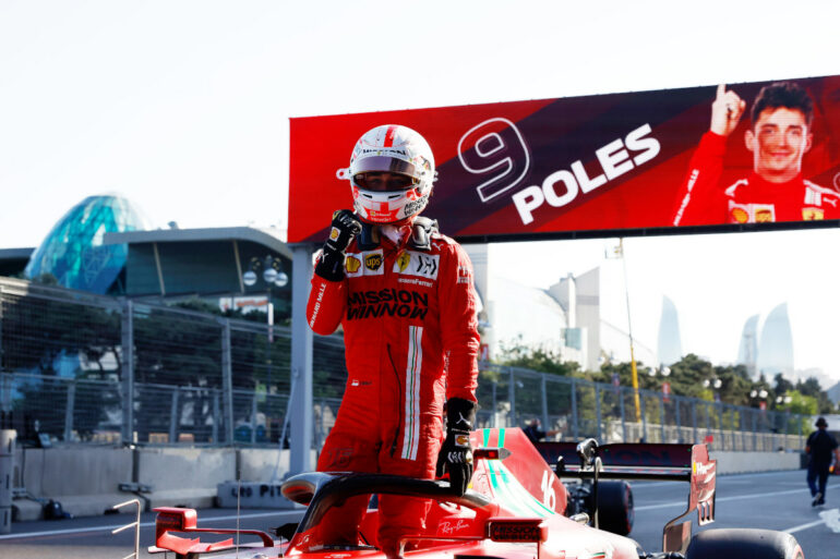 GP Azerbaigian 2021 Leclerc Pole