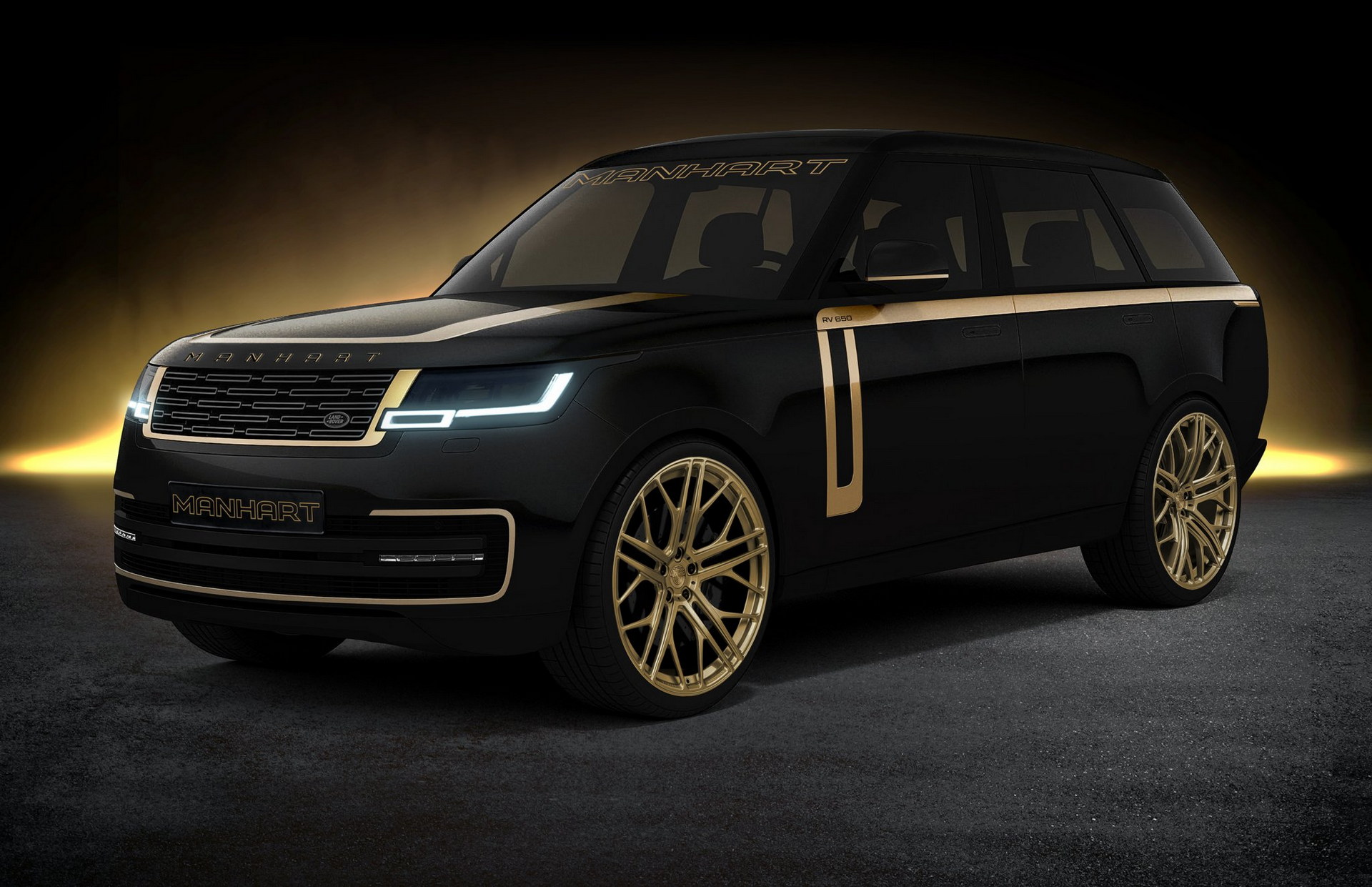 La Range Rover Vogue RV 650 è la nuova elaborazione di Manhart