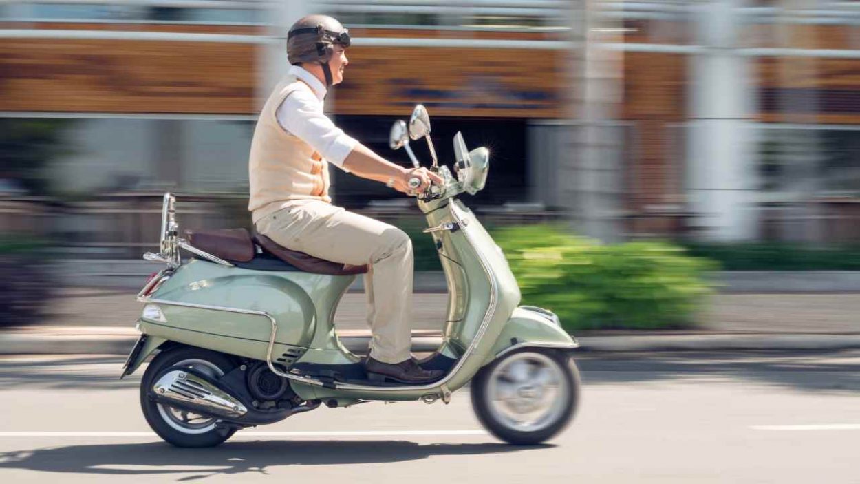 Incredibile questo scooter elettrico