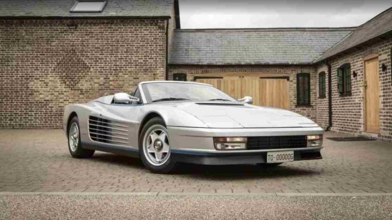 La Ferrari Testarossa Spider di Gianni Agnelli